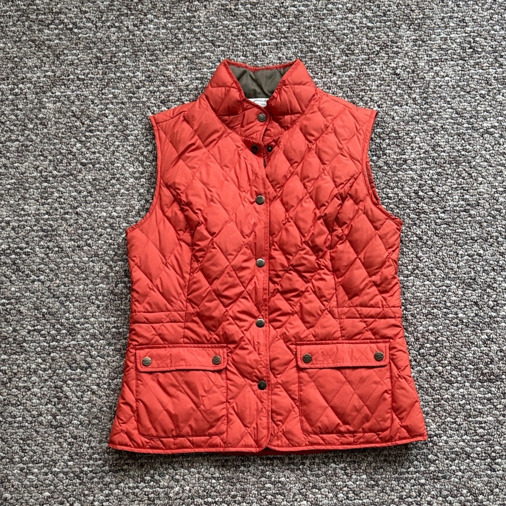 Bauer Women's Quilted Red Vest